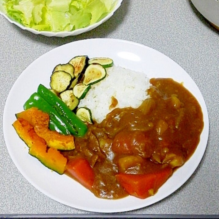 焼き野菜カレー